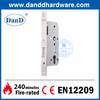 SS304 CE Best Mortise Fire Rated Rated Deadbolt Lock для деревянной двери DDML013